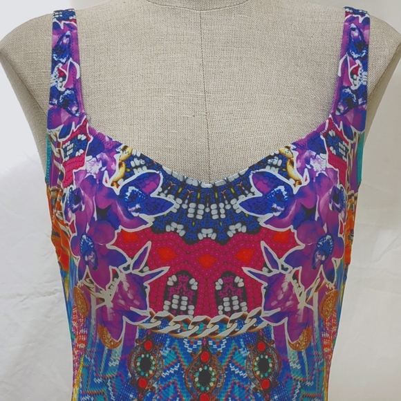 Gottex Sarasana Tank swimsuit with Tummy Control Liner Size 8 - Picture 5 of 15